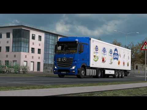 ETS2 Mercedes Actros MP4 1848 Vidin - Beograd