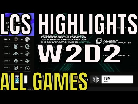 LCS Highlights ALL GAMES W2D2 Summer 2022 | Week 2 Day 2