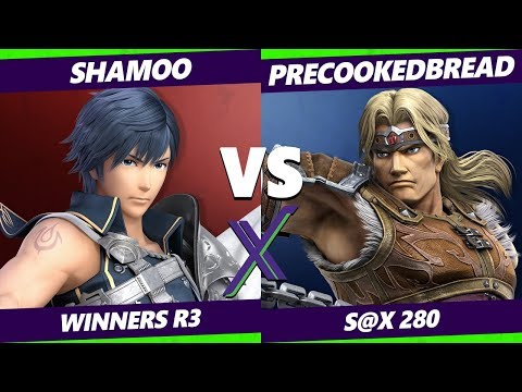 Smash Ultimate Tournament - Shamoo (Chrom) Vs.  PreCookedBread (Simon) - S@X 280 SSBU WR3