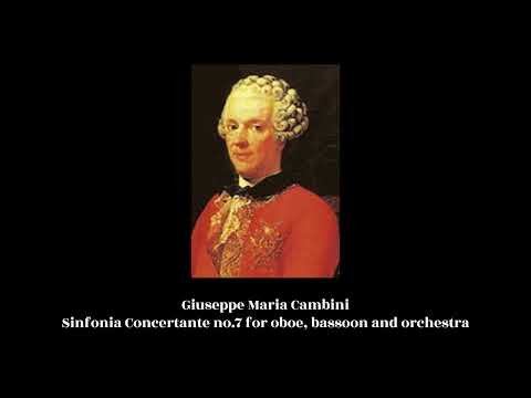 Giuseppe Maria Cambini - Sinfonia Concertante no.7 for oboe, bassoon and orchestra