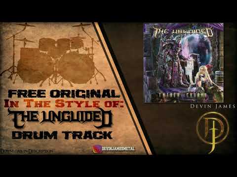 The Unguided Styled Free Original Drum Track - 163 BPM (FREE WAV & MIDI DOWNLOAD)