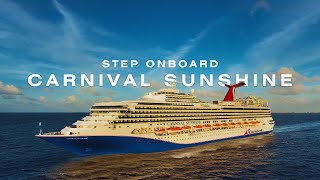 Welcome Onboard Carnival Sunshine