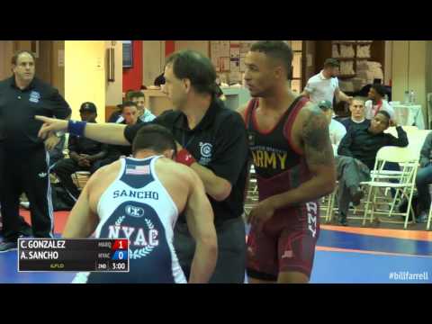 71 RR Rnd 3 - Christopher Gonzalez (Marquette) vs. Alejandro Sancho (NYAC)