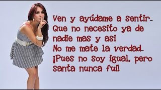 Santa No Soy - RBD (Letra)