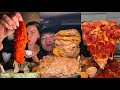 TIKTOK Mukbang Compilation In N Out Taco Bell Wingstop Little Caesars More