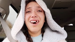 i got my front tooth &amp; wisdom teeth removed (vlog + story)