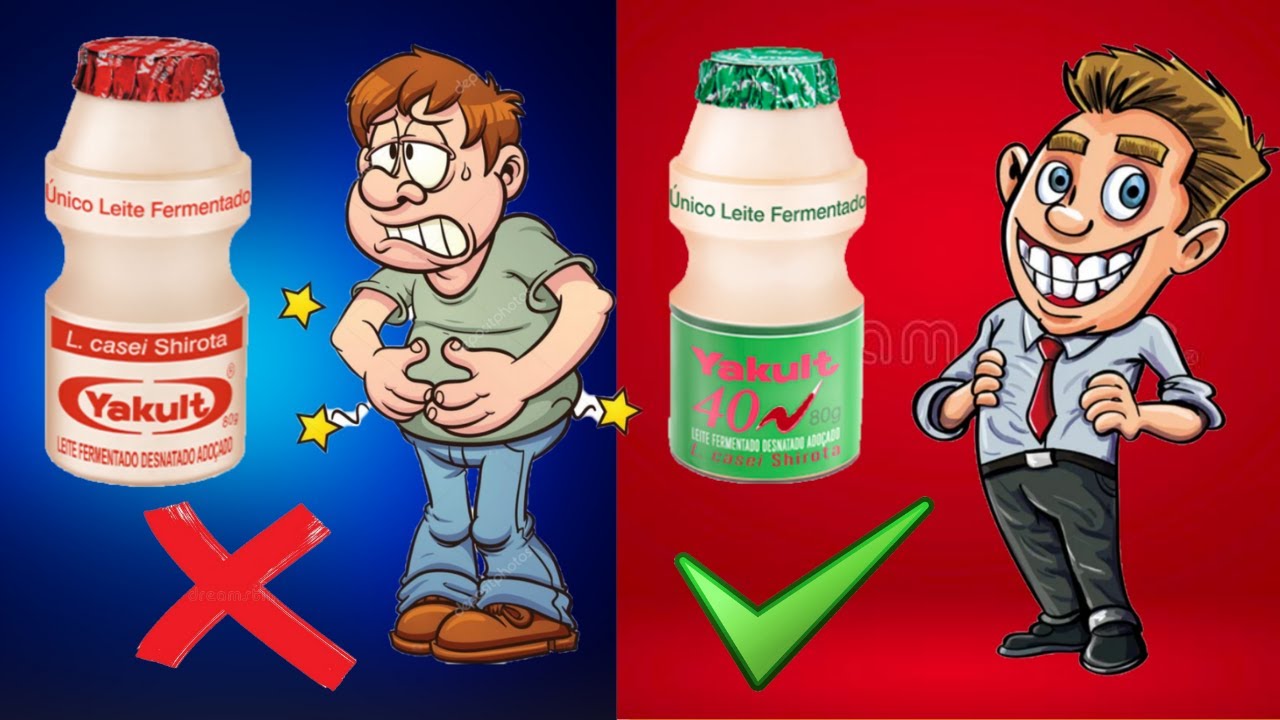 YAKULT VERMELHO 🔴 ou 🟢 VERDE? - Kefir tem mais LACTOBACILOS vivos? - Qual probiótico que eu tomo?