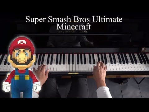EPIC Piano Tutorial: Super Smash Bros x Minecraft Theme!