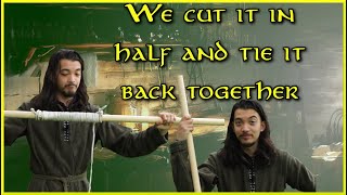 DIY Medieval Style Tent Pole