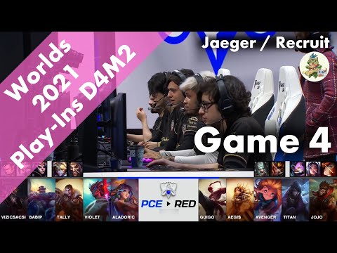 PCE(Babip リリア) VS RED(Aegis リー・シン) Game 4 ハイライト- Worlds 2021 Play-In Knockouts by YAMA