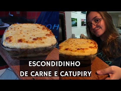 ESCONDIDINHO DE CARNE COM CATUPIRY- FÁCIL E DELICIOSO