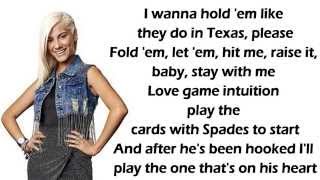 Jax - Poker Face Lyrics (American Idol Top 8 Recordings)