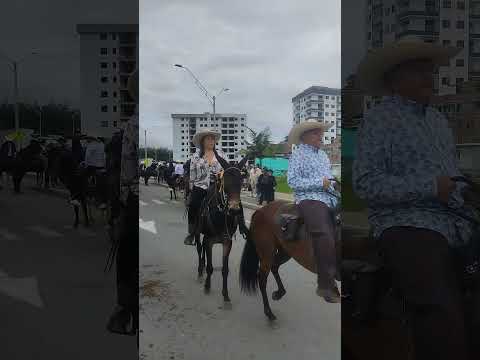 CABALGATA SANTUARIO, ANTIOQUIA, COLOMBIA.