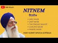 FULL NITNEM SAHIB FAST GIANI GURDEV SINGH JI AUSTRALIA Ll SIKH RITUALS Ll AKJ Ll