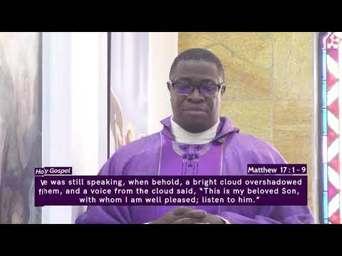 SUNDAY OF THE 2ND WEEK OF LENT. #Oremus #CatholicMass #DailyMass #CatholicMassToday #eucharist