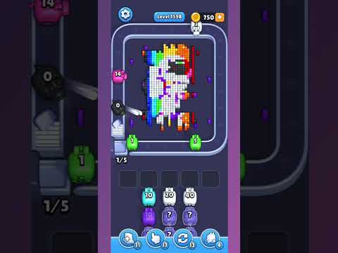 Walkthrough de Pixel Flow Nivel 1598