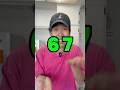 NEVER SAY 67 EVER