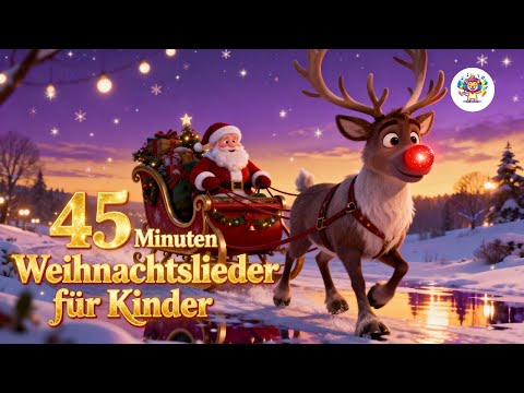 45 minutes of the most beautiful Christmas carols for children – Jingle Bells, Silent Night & more