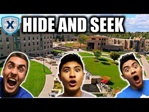 HIDE AND SEEK AT UNIVERSITY!! (COLLEGE)