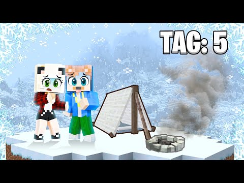 7 TAGE AUF EINEM BERG GESTRANDET! | MINECRAFT