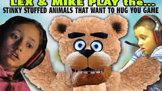 Mike & Lex play the Stinky Stuffed Animals that Want to Hug You Game! Five Nights At Freddys 2| FNAF