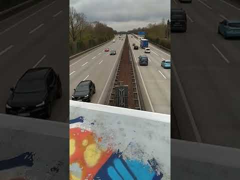 Autobahn Brücke in Bremen