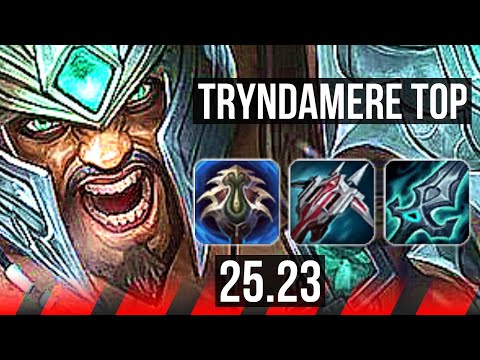 TRYNDAMERE vs YONE (TOP) | 16/1/5 | NA Challenger | 25.23