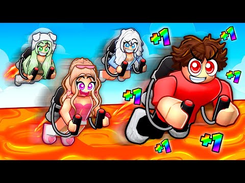 Roblox But EVERY SECOND +1 JET PACK SPEED To Escape!