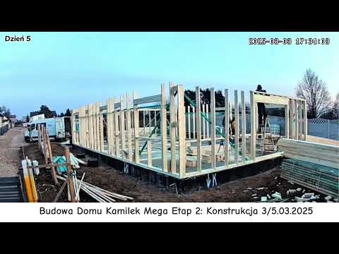 Kamilek Mega 113 m2 - Dom szkieletowy w 6 minut