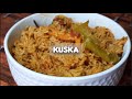 Kuska Biryani Recipe Quick And Mouth Watering Kuska Biryani Recipe Basava S Kitchen
