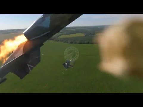 World's FIRST Recorded Cockpit-View Ejection from Su-25 - FNN