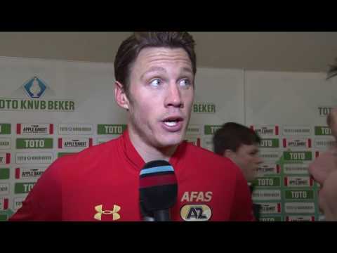 Reactie Weghorst na AZ - FC Twente (Beker)