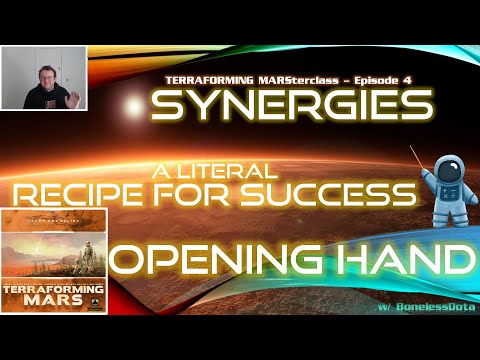 Synergies, Opening Hand and a Literal Recipe for Success - TERRAFORMING MARSterclass Ep. 4 part 1 - YouTube