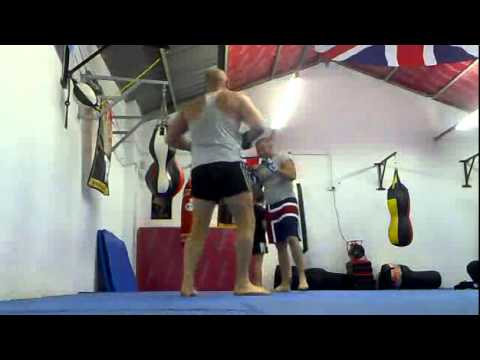 light sparring mma fightbase part 2