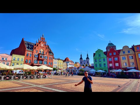 Chojnice 🇵🇱 Beautiful Small Polish Town I never heard about. car trip vlog 