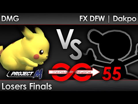 IaB! 55 PM - DMG (Pikachu, C Falcon) vs FX DFW | Dakpo (GnW) - Loser Finals