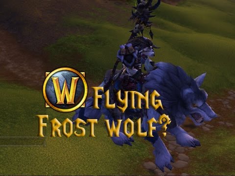 Flying Frost Wolf Mount
