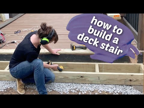 How to Build a Deck Stair