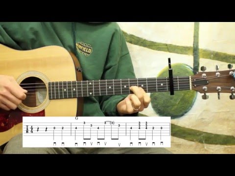 Blue Ridge Cabin Home - Bluegrass Guitar Lesson