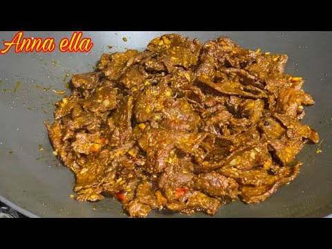 Bò Xào Sả Ớt _ Bò Kho Sả Ớt .  Cách làm  nhanh gọn ngon thật ngon của Mẹ .