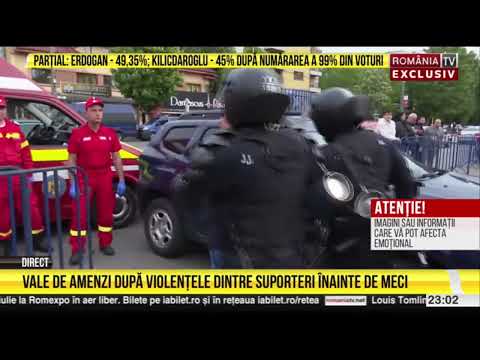 Violente între suporteri înainte de derby-ul Dinamo-Steaua