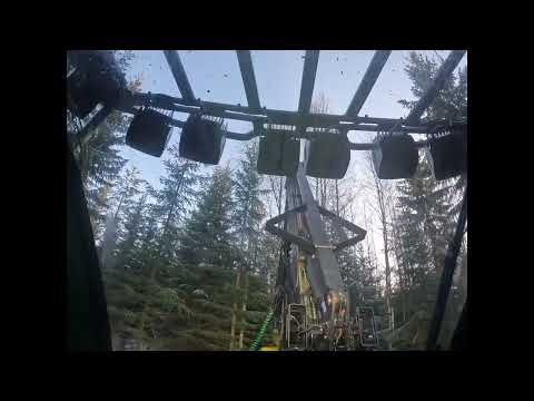 John Deere 1070e H212 höpinöitä vähän ensiharvennukselta #johndeereforestry #metsä