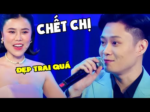 Ca sĩ Hồng Gấm CƯỜI TƯƠI NHƯ HOA khi mình chọn được CHÀNG HOTBOY HÁT SIÊU HỢP GU | THVL  GIẢI TRÍ