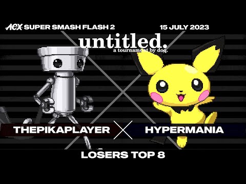 ThePikaPlayer (Chibi-Robo) vs HyperMania (Pichu) - Losers Top 8 - untitled.