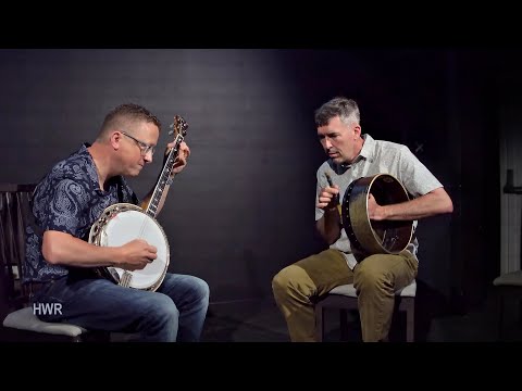 Andy Kruspe (1): bodhrán  & Brian Morrissey: banjo; reels - Craiceann Bodhrán Festival 2025