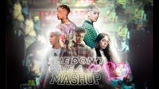 Duki - She Don&#39;t Give a FO (MASHUP) Ft. Tiago PZK, Nicki Nicole, Seven Kayne &amp; Khea (Music Video)