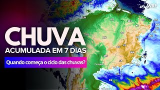 01/09/24 PREVISÃO DAS CHUVAS BRASIL: SETEMBRO DEVE CASTIGAR COM SECURA
