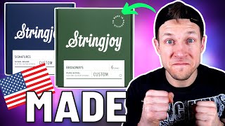 Video thumbnail for Stringjoy Review | Best American Made Guitar String…Guaranteed by The Axe Guitar