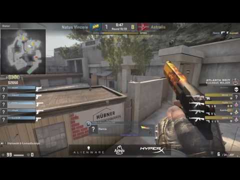 ELEAGUE Major Quarterfinals / Na'Vi vs. Astralis - Flamie 2 HS with Deagle