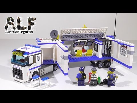 Vidéo LEGO City 60044 : L’unité de police mobile